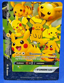 Pikachu V-Union Holofoil SWSH: Sword & Shield Promo Cards SWSH141 NM Pokemon TCG - Image 1