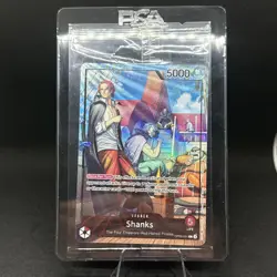 Shanks (2025 PSA Magazine Promo) OP09-001 One Piece Promotion Cards Foil - Image 1