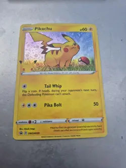 Pikachu SWSH039 SWSH: Sword & Shield Promo Cards Holo - Image 3