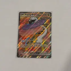 Raging Bolt ex 196/162 SV05: Temporal Forces Holo Pokemon Card Full Art - Image 1