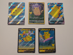 Flying surfing pikachu v vmax celebrations 005 006 007 008 009 5 card set - Image 3