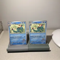 Feraligatr Illustration Contest 2024 213 Promo Card TCG Pokemon LOT OF 2 - Image 1