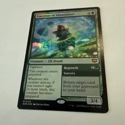 Emeritus of Abundance FOIL 145 Secrets of Strixhaven SOS MTG Mythic Unplayed NM - Image 3