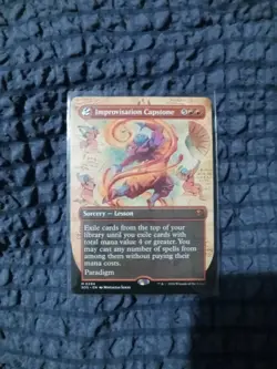 Improvisation Capstone (Borderless) Secrets of Strixhaven Regular - Image 1