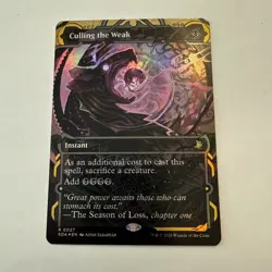 Culling the Weak FOIL 27 Strixhaven Mystical Archive SOA MTG Rare Unplayed Mint - Image 1