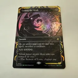 Culling the Weak FOIL 27 Strixhaven Mystical Archive SOA MTG Rare Unplayed Mint - Image 2
