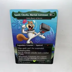 Sandy Cheeks, Martial Astronaut Toski, Bearer of Secrets Secret Lair MTG - Image 1