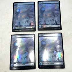 Phyrexia : All Will Be One Foil Full Art Lands Playset Of Each 20 Total - Image 2