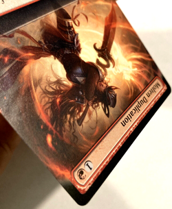 MTG Molten Duplication EXTENDED ART Outlaws of Thunder Junction 79 NM - Image 4