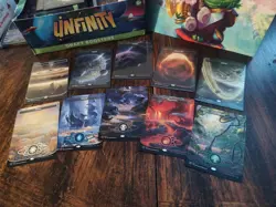 10 Unfinity UNF MTG Magic Gathering Planet & Basic Lands, Borderless NM+ 235-244 - Image 2