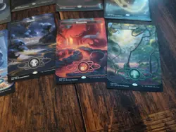 10 Unfinity UNF MTG Magic Gathering Planet & Basic Lands, Borderless NM+ 235-244 - Image 5
