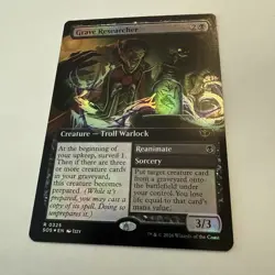 Grave Researcher FOIL Extended Art 325 Secrets of Strixhaven SOS MTG R Unplayed - Image 3