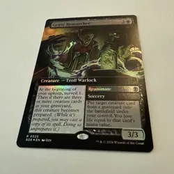 Grave Researcher FOIL Extended Art 325 Secrets of Strixhaven SOS MTG R Unplayed - Image 4