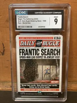 Frantic Search (1996) - Secret Lair Drop Series (SLD) MTG CGC 9 - Image 1