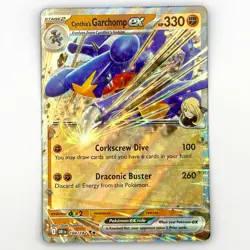 Pokemon Card Cynthia's Garchomp ex 104/182 Double Rare Destined Rivals - Image 1