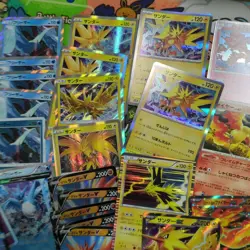 Fire Electric Ice Legendary Birds Pokemon Cards 36 Card Set Japanese Rare - Image 3