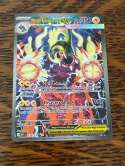 POKEMON MEGA EELEKTROSS ex 278/217 ASCENDED HEROES SIR SPECIAL ILLUSTRATION RARE - Image 1