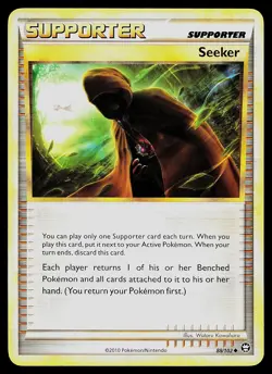 Pokemon Card - Seeker HGSS Triumphant 88/102 Uncommon - Image 1