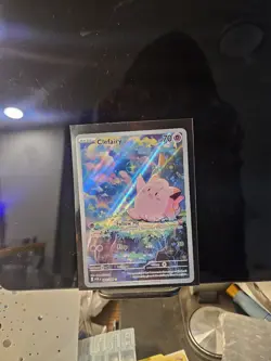 Pokemon Clefairy Illustration Rare POR 094/088 Full art Holo Card 2024 English - Image 4