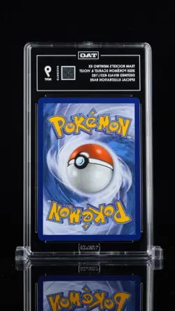 Pokemon TCG Team Rocket's Mewtwo EX #231/182 Destined Rivals TAG 9 Holo - Image 2