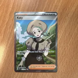 Pokemon TCG Scarlet And Violet Katy 237/198 Full Art NM - Image 1