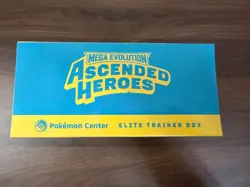 Ascended Heroes Pokemon Center Elite Trainer Box ETB Factory Sealed - Image 2