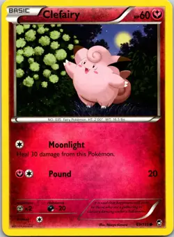 CLEFAIRY - 69/111 - FURIOUS FISTS - - LP - Image 1