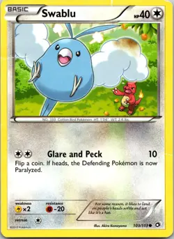 SWABLU - 103/113 - LEGENDARY TREASURES - - HP - Image 1