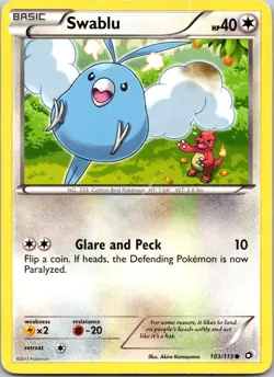 SWABLU - 103/113 - LEGENDARY TREASURES - - HP - Image 1