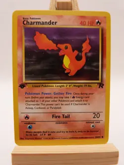 Pokemon 1st Edition Card - Charmander 50/82 (Team Rockets Set) - Image 1