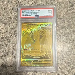 Pokemon Mega Charizard Y ex Me: Ascended Heroes 294/217 Mega Hyper Rare PSA 9 - Image 1