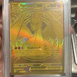 Pokemon Mega Charizard Y ex Me: Ascended Heroes 294/217 Mega Hyper Rare PSA 9 - Image 2