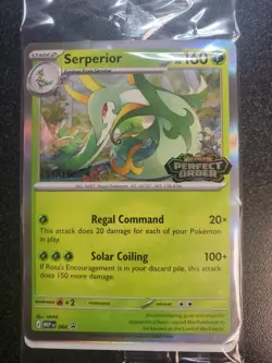 Pokemon Perfect Order Staff Promo Pack Sealed - Image 1