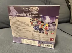 Pokemon Chilling Reign Pokemon Center Elite Trainer Box [Ice Rider Calyrex] - Image 2