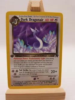 Pokemon 1st Edition Card - Dark Dragonar 33/82 (Team Rockets Set) - Image 1