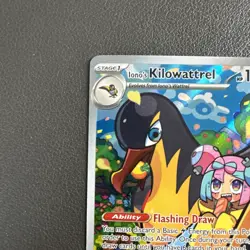 Iono's Kilowattrel 163/159 Pokemon Sv09: Journey Together Holo NM - Image 3