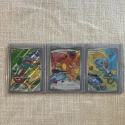 Pokemon TCG Bulbasaur, Charmander, and Squirtle- First Partner - Image 1