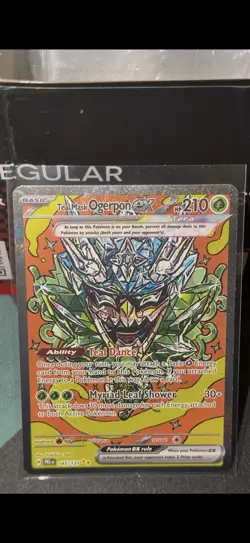 Pokemon TCG Teal Mask Ogerpon ex 145/131 Prismatic Evolutions SIR Holo EN - Image 1