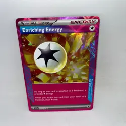 Enriching Energy 191/191 ACE SPEC Rare Surging Sparks Pokemon Holo Near Mint - Image 1