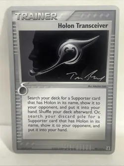 Pokemon TCG Holon Transceiver - JUN Hasebe 98/113 2007 World Championship MP - Image 1