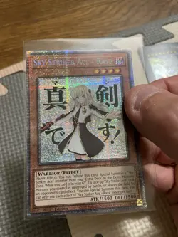 YuGiOh Sky Striker Ace Raye RA05-EN093 1st Edition RC5 StarLight Rare Mint - Image 2