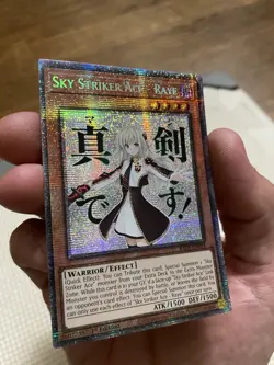 YuGiOh Sky Striker Ace Raye RA05-EN093 1st Edition RC5 StarLight Rare Mint - Image 5