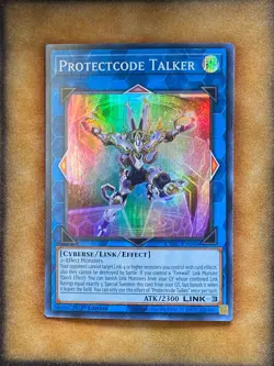 Yugioh Protectcode Talker CYAC-EN048 Super Rare 1st Ed NM - Image 1