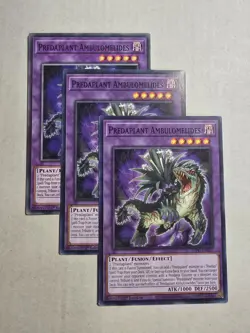 Yu-Gi-Oh! - 3X Predaplant Ambulomelides - DIFO-EN037 - Common - 1st Ed - Image 1