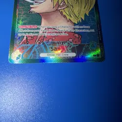 One Piece TCG Sanji Alternate Art OP02-026 Paramount War Foil, English - Image 3