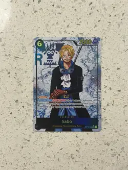 One Piece TCG: Carrying on His Will • Sabo Alt Art OP13-120 • NM - Image 1