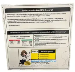 Weiss Schwarz Trading Card Game Sword Art Online 10th Anniversary Booster Box... 8885009407720 - Image 3