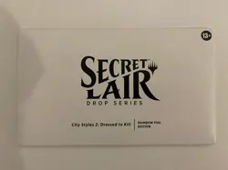 MTG Secret Lair City Styles 2: Dressed to Kill | Rainbow Foil Edition | New - Image 1