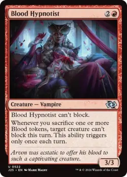 Blood Hypnotist - Light Play MTG Foundations Jumpstart - Image 1