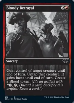 Bloody Betrayal -Foil Light Play MTG Innistrad: Double Feature - Image 1